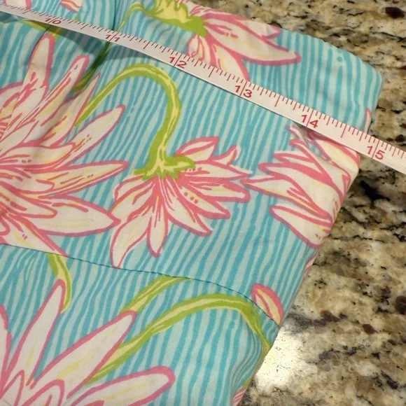 Lilly Pulitzer vintage strapless floral midi dress SZ 6 - Picture 10 of 14